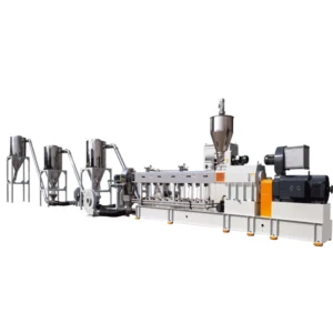 Plastic Masterbatch Compounding Twin Screw Extruder Plastic Extruder to Produce PVC Pellets for Cable and Wire