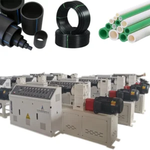 Plastic PC PVC PP PE ABS PMMA Wire Pelletizing LDPE Pipe Profile Sheet Single Screw Extruder 45KW 33 1 L D Ratio