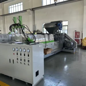 Plastic PE PP Film Woven Jumbo Bag Recycling Pelletizing Granulator Granulation Machine 361