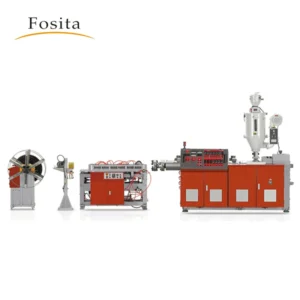 Plastic PE PVC Single Wall Corrugated Pipe Making Machine