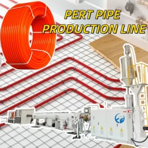 Plastic PERT Single Screw Underfloor Heating Pipe Hose Extrusion Extruder Machine Production Line