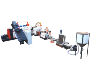 Plastic PET Bottle Recycling Line waste recycling machine for PP PE ABS HDPE LDPE granule