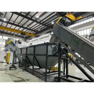 Plastic PP Bags Hot Washing Recycling Machines Plastic Recycling Film Squeezing Dryer Machine