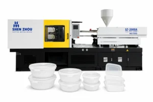 Plastic PP Food Container Lunch Box Manufacturing Injection Molding Machine
