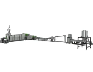 Plastic PP PE 500kgh Noodle Cut Granulation Making Machine Woven Bag Granules Making Machine PE Film Granules Production Line