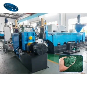Plastic PP PE Film Bag Pelletizer Extruding Pelletizing Recycling Machine