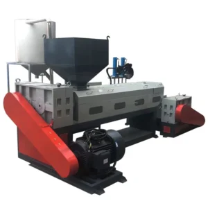 Plastic PP PE HDPE LDPE ABS PET PC PA Recycling Granulator Pelletizing Machine for Waste Plastic with 100 150kg h Output