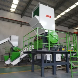 Plastic PP PE HDPE LLDPE Barrels Bottles Crushing Washing Machine Recycling Line