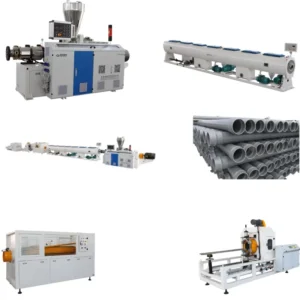 Plastic PVC Water Supply Drainage Pipe Making Machine Plastic PVC Pipe Extruder Making Machine Pipe Manufacturing Machine