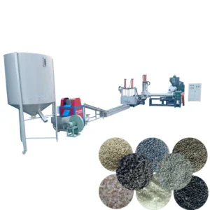 Plastic Pelletizing Machine Pellet Extruder Machine PP Recycle Plastic Granules Making Machine
