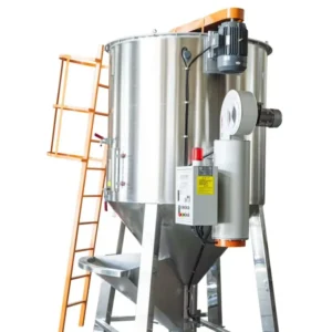 Plastic Pellets ABS PP PS Masterbatch Dryer Vertical Mixer Dryer Machine