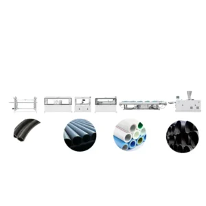 Plastic Pipe Production Lines Featuring UPVC PVC Pipe Extruder Extrusion Production Machine Line