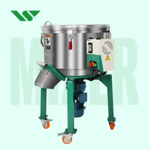 Plastic Powder Machine Pellets Vertical Plastic Color Mixer 100kg 50kg