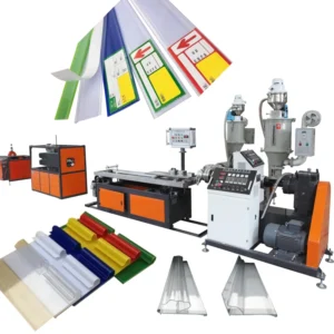 Plastic Price Tag Profile Extrusion Machine