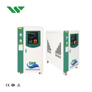 Plastic Processing Industrial Water Air Cooled Chiller for Blowing Machine Chilling Sea Water Guangzhou Water Chiller
