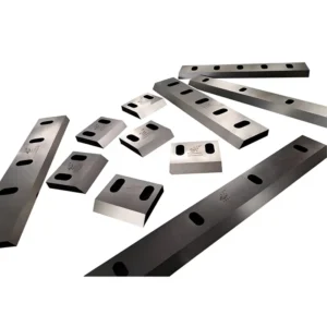 Plastic Recycling Crusher Blades PP PE Film Bottle Crushing Machine 58 60 HRC Nitrided Shearing Blades Low MOQ