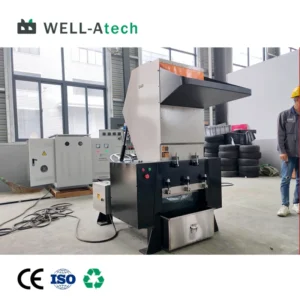 Plastic Recycling Crusher Machine For Bottles Pipes Sheets Industrial Plastic Waste Processing