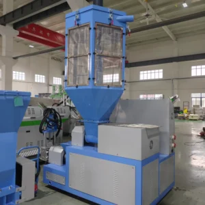 Plastic Recycling EPS XPS Foam Pelletizing Machine Double Stage Automatic High Safety Stable Custom Voltage