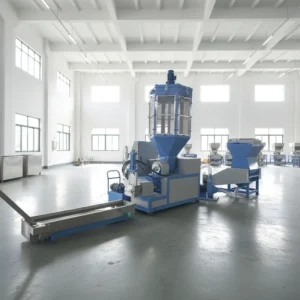 Plastic Recycling EPS XPS Foam Pelletizing Machine Double Stage Automatic High Safety Stable Custom Voltage