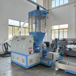 Plastic Recycling EPS XPS Foam Pelletizing Machine Double Stage Automatic High Safety Stable Custom Voltage