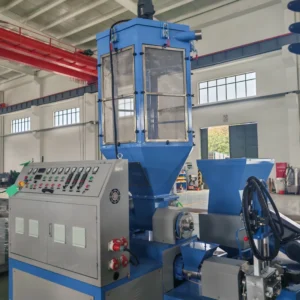 Plastic Recycling EPS XPS Foam Pelletizing Machine Double Stage Automatic High Safety Stable Custom Voltage