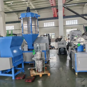 Plastic Recycling EPS XPS Foam Pelletizing Machine Double Stage Automatic High Safety Stable Custom Voltage Direct Factory