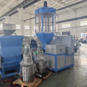 Plastic Recycling EPS XPS Foam Pelletizing Machine Double Stage Automatic High Safety Stable Custom Voltage Motor Factory