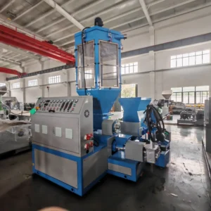 Plastic Recycling EPS XPS Foam Pelletizing Machine Double Stage Automatic High Safety Stable Custom Voltage Stable Performance