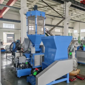 Plastic Recycling EPS XPS Foam Pelletizing Machine Double Stage Automatic High Safety Stable Custom Voltage Stable Production