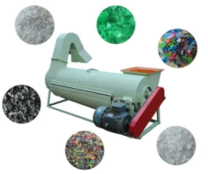 Plastic Recycling Machine Drying Machine Plastic Flakes Large Capacity Automatic Horizontal Dewatering Dryer Machine