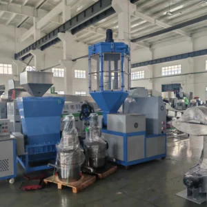 Plastic Recycling Machine Factory EPS XPS Foam Pelletizing Machine Double Stage Hard Soft Foam Pelletizer Machine