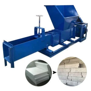 Plastic Recycling Machine Foam Cold Press Plastic Pelletizing Machine Manufacture EPS Foam Cold Compactor
