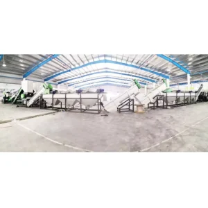 Plastic Recycling Machine Line PP PE Recycling Line for Industrial Waste Film Recycling Plant