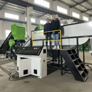 Plastic Recycling Machine PP PE Agriculture Film Woven Jumbo Big Bags Washing Line Waste Plastic Recycling Machinery