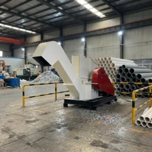 Plastic Recycling PP PE PVC Plastic Pipe Shredder