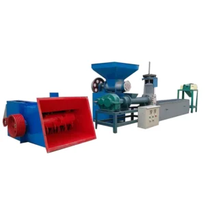 Plastic Recycling Pelletizing PP PE Film Woven Bag Plastic Granulators Pelletizer Plastic Pellets Making Machine