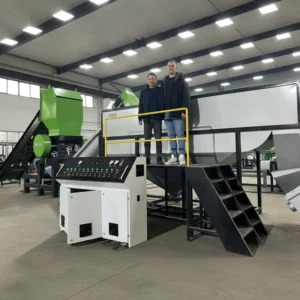 Plastic Recycling Plant PET Bottle Flakes Washing Line Plastic Recycling Machinery Plastic Bottle Recycling Machine