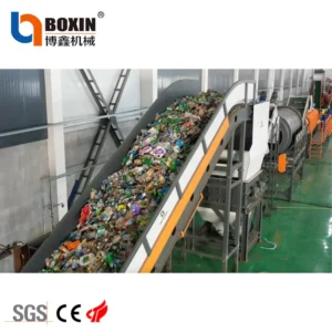 Plastic Recycling Washing Line Pet Plastic Bottle Crushing Washing Drying Recycling Machine