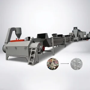 Plastic Recycling Washing Line for Food Grade PET Bottle Flake Recycling