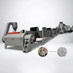 Plastic Recycling Washing Line for Food Grade PET Bottle Flake Recycling OEM