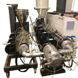 Plastic Rubber Soft PVC Hose Extrusion Making Machine with Co extruder
