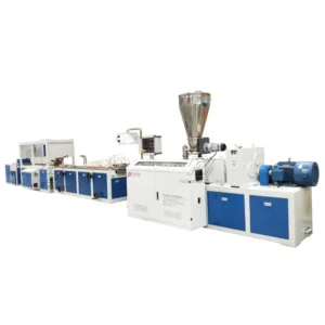 Plastic Sheet Board Profile Extrusion Machine PVC Profile Making Line