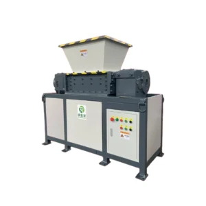 Plastic Shredder Dual Axis High Efficiency Motor & Pump 11KW for Waste Plastic Recycling