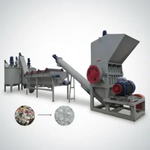 Plastic Shredder Machine Recycling Energy Saving Plastic Waste Recycling Plant for Waste Management