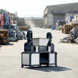 Plastic Shredder Machine for PET Bottles Plastic Films PVC Pipes Recycling