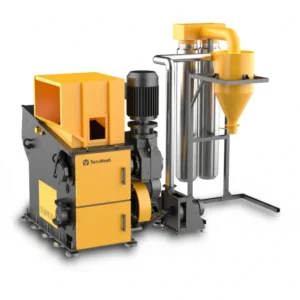 Plastic Shredder and Crusher Combo for Small Granules