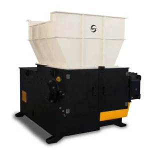 Plastic Single Shaft Shredder for Film Wire and Cables Glass Fiber Wood Scrap Solid Waste