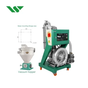 Plastic Vacuum Pellets Feeder Hopper Auto Loader