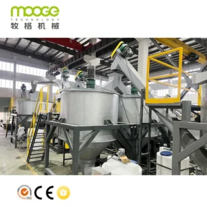 Plastic Washing Line Plastic Rigid Washing Machine Plastic Waste PET Bottle Flakes Washing