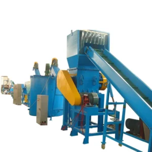 Plastic Washing Line Plastic Waste Pet Bottle Flakes Washing Line